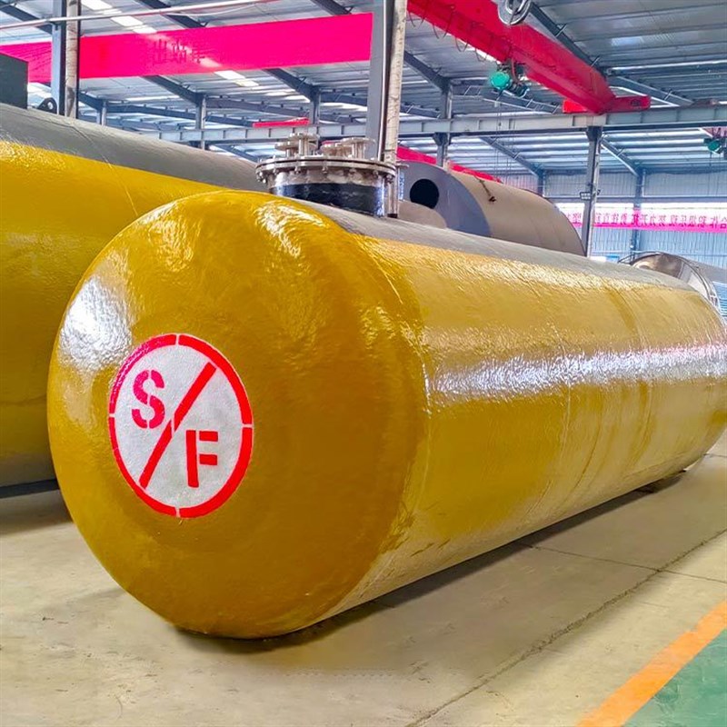 100立方柴油储罐 sf双层汽油罐 地埋空煤油罐卧式碳钢变压器油罐