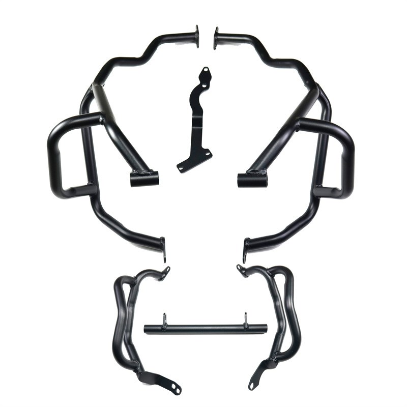 适用隆鑫无极DS525X护杠大师兄上下杠发动机护杠邮箱防摔保险杠