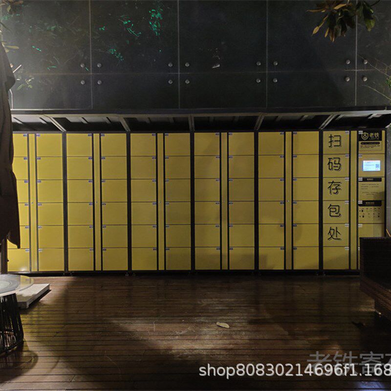烟台智能红外条码寄存柜/存包柜/储物柜/滑雪场户外长期共享收费
