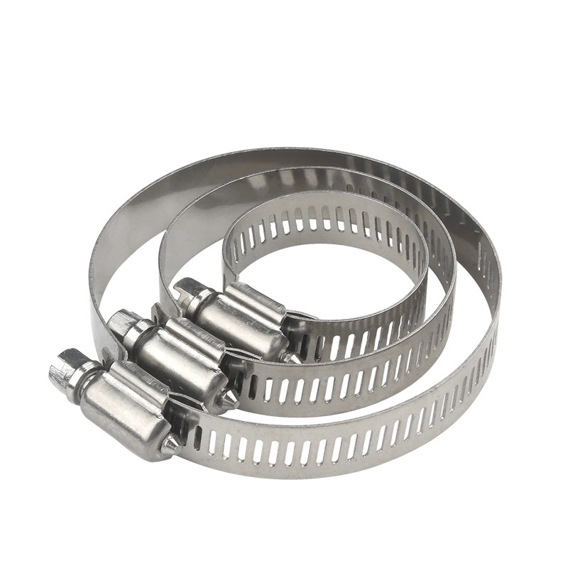 201半钢美式不锈钢喉箍抱箍卡扣管夹强力喉箍消防带强力喉箍