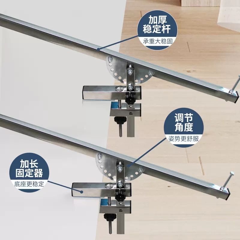 s桌边夹十字绣绷固定夹十字绣绣框底座 桌面支架固定架绣架桌宝ss