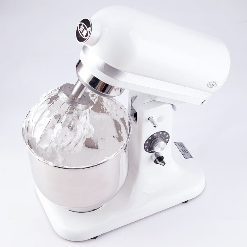 恒鑫鲜奶机商用7升奶油机打蛋器奶盖机奶茶店搅拌机和面机厨师机