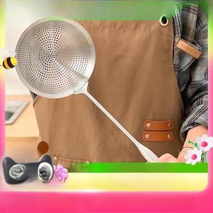 Ward百惠304不锈钢大型滤锅大型家用食品级火锅煎栅栏厨房面勺