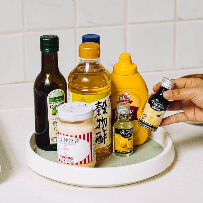 树可多功能旋转托盘厨房调料架佐料置物架单层台面酱油瓶收纳架子,厨房/烹饪用具,厨房置物架/置物柜/角架,淘宝优惠券,粉丝福利购,淘宝优惠卷