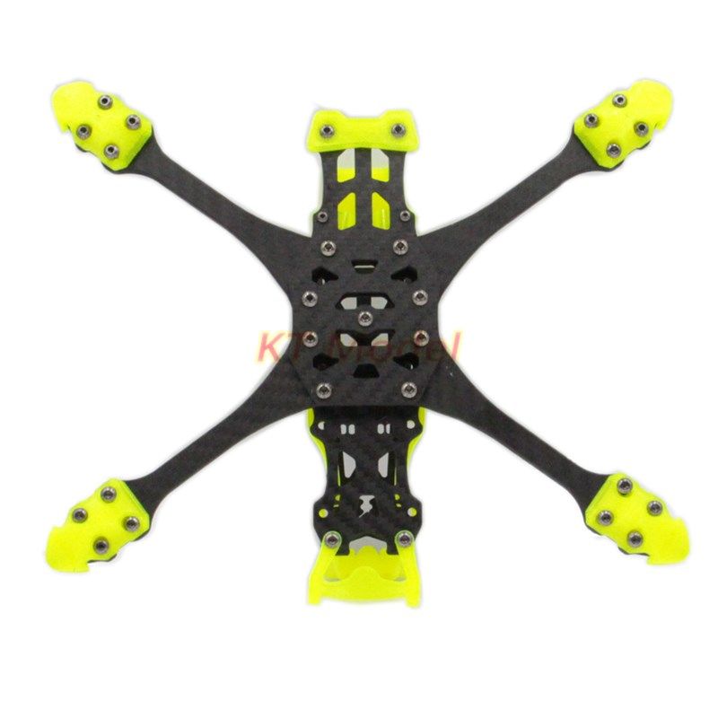 MAK5 5寸穿越机无人机FPV 3D打印件GPS天线座脚垫非格普机架正X
