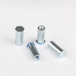 3.5M3 小外径环保镀锌盲孔压铆螺母柱BSO 30压板螺套铆钉底孔4.2