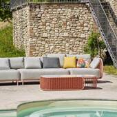 宿庭院户外沙发藤椅单别人编露台室外绳阳台椅ETW子墅民家具茶几