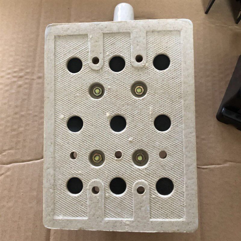 铜件380V三相三线3P63A倒顺双投老式双向陶瓷闸刀开关包邮3线黑色