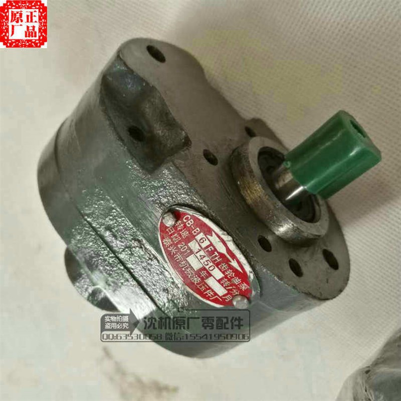 沈阳机床 CW6163B CW6180B 齿轮泵 液压泵 CB-B6F 润滑泵 油泵