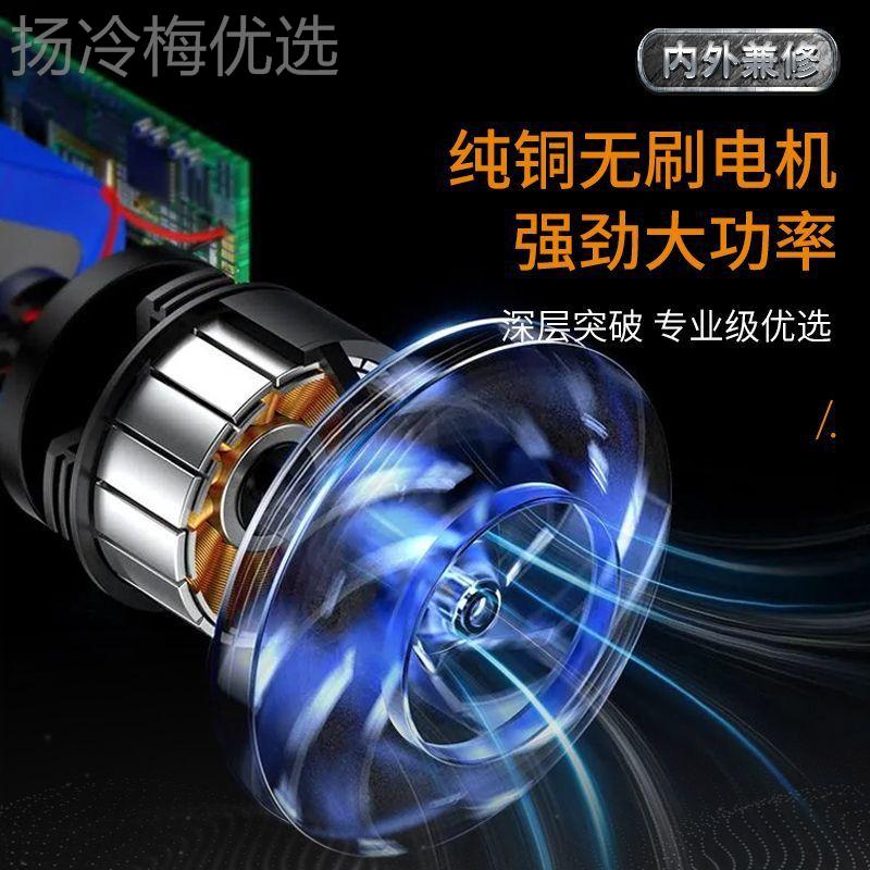 新款改刷墙装面腻子灯粉打磨机超轻灯带加射ZTH沙皮打砂砂无纸机
