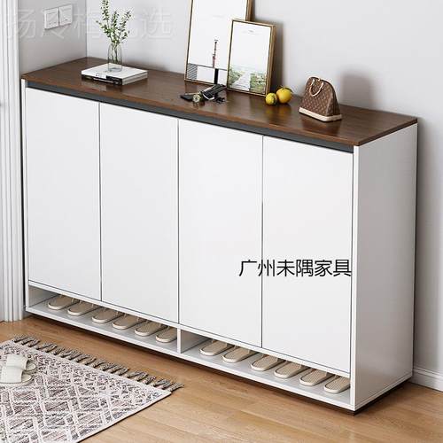 鞋柜高款立式家用简大容量玄关柜NNF门口储物收纳柜置架款约新物