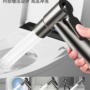 出铜新款 角 高全档马桶伴侣卫BRE一进二出双控水强力喷枪生间套装