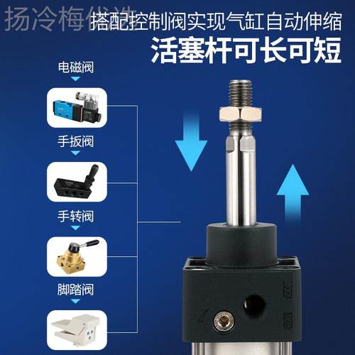 莱泽亚德客型SC19977标准气缸 小型 气配件S32*2动5 50 1C00 1251