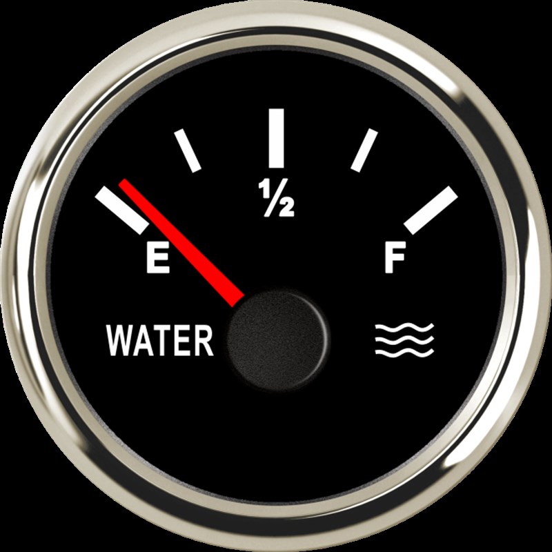 房车水位表指针数字液体深度计位表山东水量表工程货车水箱液位表