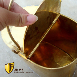 5L注油壶 铜壶 油壶 加油壶 铜加油壶加油站专用 油桶 2.5L