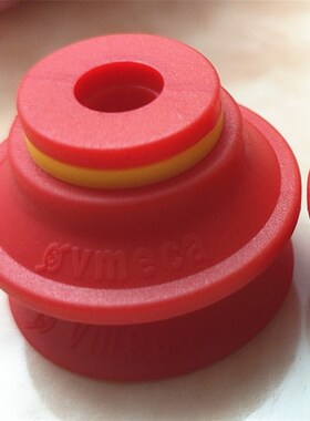 原装VTEC/VMECA红色硅胶真空吸盘VB30