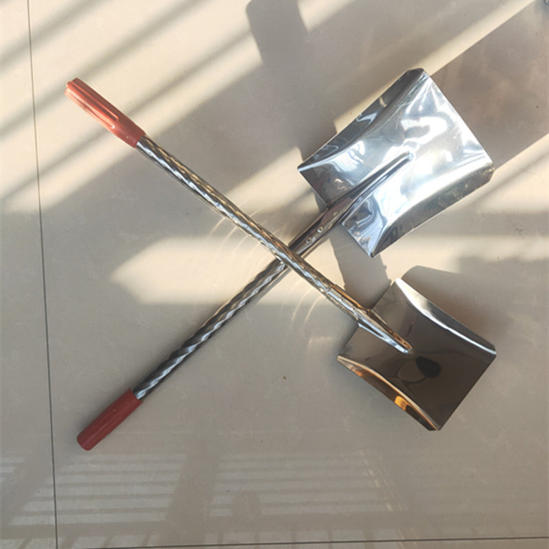 不锈钢平头小号小铁锨包邮园艺铲子填柴铲填煤铁铲方锹宠物便便铲