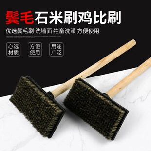 石米刷清洁刷灰水扫外墙刷铺贴洗刷软猪鬃毛刷粉刷洗墙刷子大号