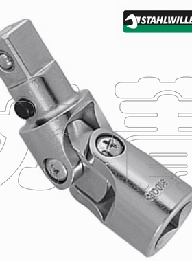 德国原装进口达威力STAHLWILLE 510QR万向接头 1/2 快速释放