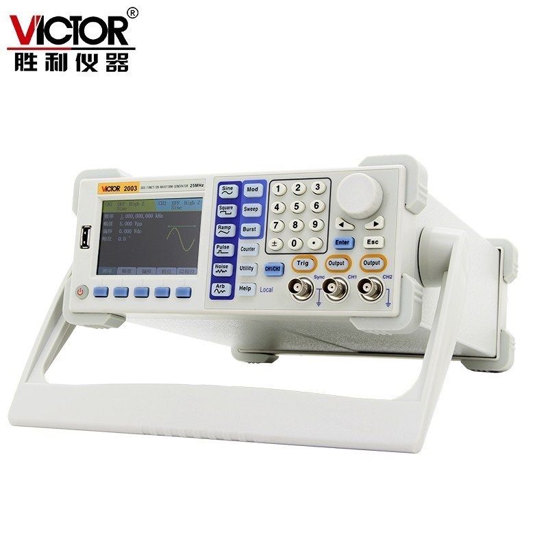 胜利仪器(VICTOR) 双通道函数信号发生器 VC2003 任意波发生器