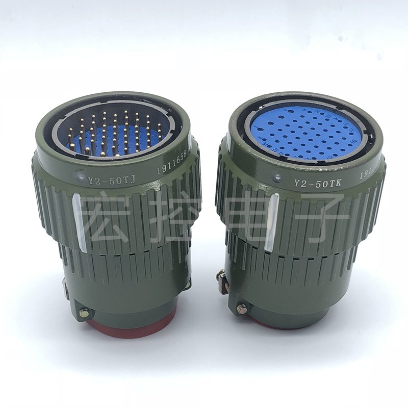 Y2圆形密封连接器插头Y2-10TK Y2-10TJ插座 Y2-10ZJB Y2-10ZKB