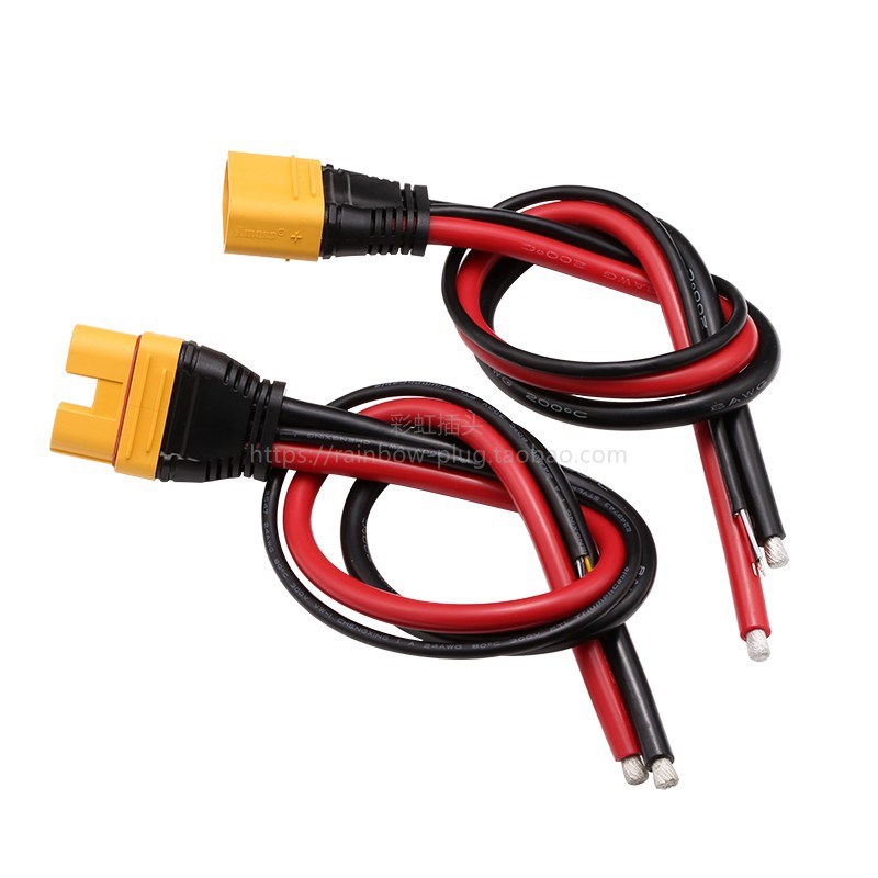 全新原装 Amass AS150U 防打火带信号针防水圈插头带硅胶线防护套