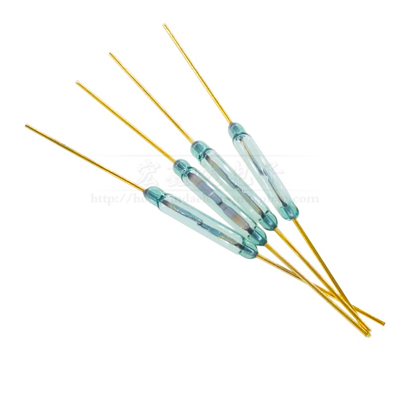 2*14mm 干簧管 MKA14103 磁控开关 镀金脚 进口原装 常开