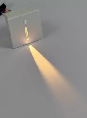 LED户外磁吸感应地脚灯 内嵌入式ip67级防水过道走廊楼梯台阶踏步