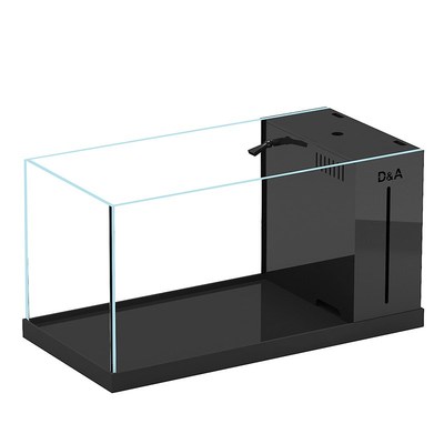 德克桌面溪流缸生态鱼缸客厅小型过滤制氧一体机免换水侧滤水族箱