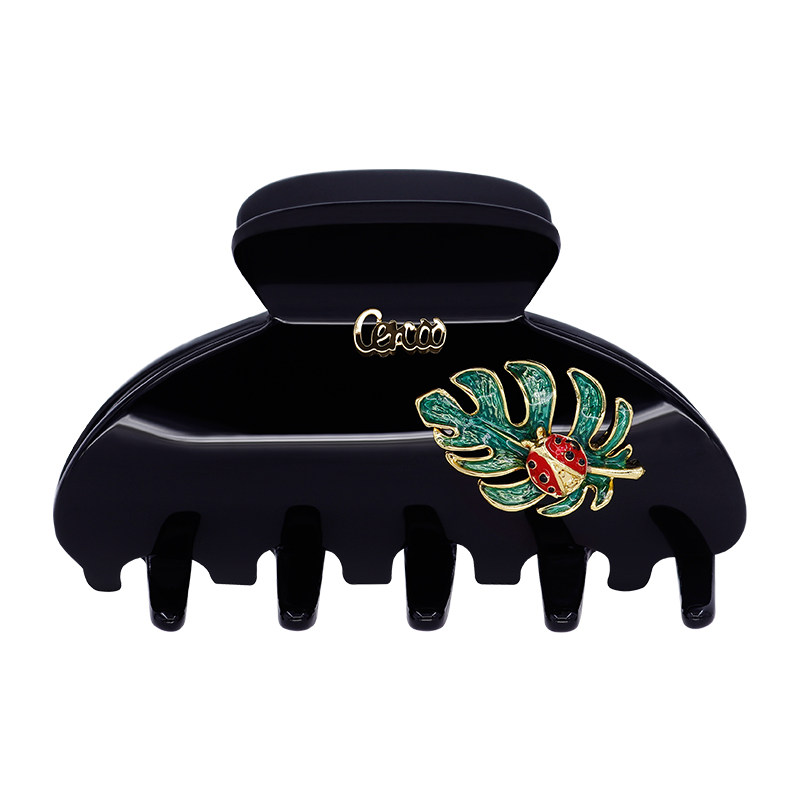 Cercoo/奢蔻发夹简约风气质抓夹女后脑抓卡中号半扎发发卡发抓