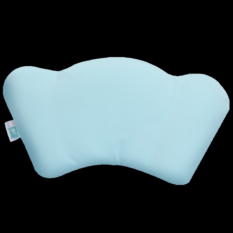 眠趣婴儿枕头0-1岁 新生儿纤维枕偏头扁头宝宝定型枕儿童枕头纠正