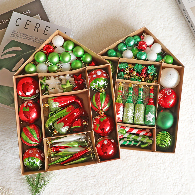 圣诞节装饰品圣诞彩球家用圣诞树装饰场景布置挂件套餐小吊球吊饰,节庆用品/礼品,圣诞装饰品,淘宝优惠券,粉丝福利购,淘宝优惠卷