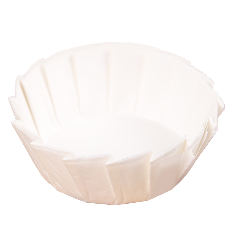 巴斯克油纸免折蛋糕纸托烘焙模具4四6寸六8八一次性脱模纸烤纸杯1