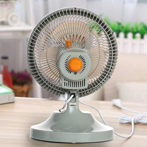 小风扇学生宿舍床头小型电风扇台式桌面摇头风扇家用台扇迷你电扇