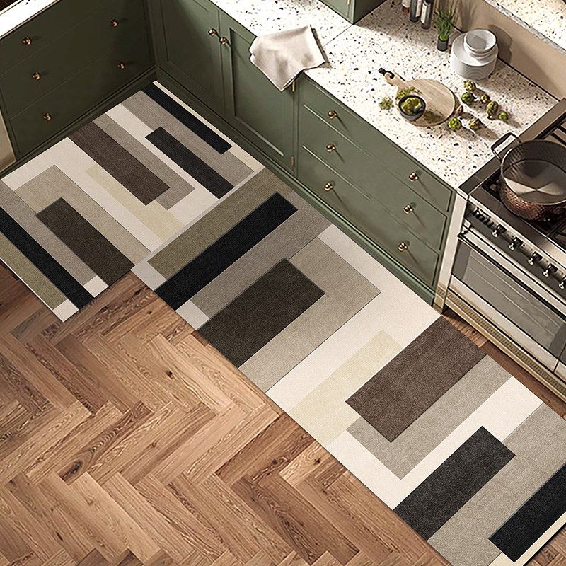 简约复古厨房专用地垫硅藻泥长条吸水防滑脚垫抗污耐脏免洗可裁剪,居家布艺,厨房地垫,淘宝优惠券,粉丝福利购,淘宝优惠卷