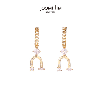 JOOMILIM茱蜜loveunlimited爱意无限幸运耳饰女时尚百搭轻奢