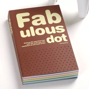 厚随身记事本子DOT笔记本 创意韩国文具简约小清新涂鸦日记本 包邮