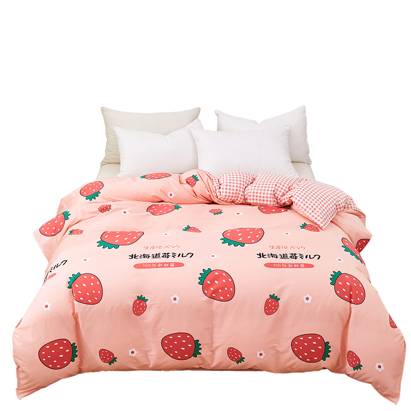 100%全棉被套单件被罩单人1.5米双人200x230学生宿舍220x240m