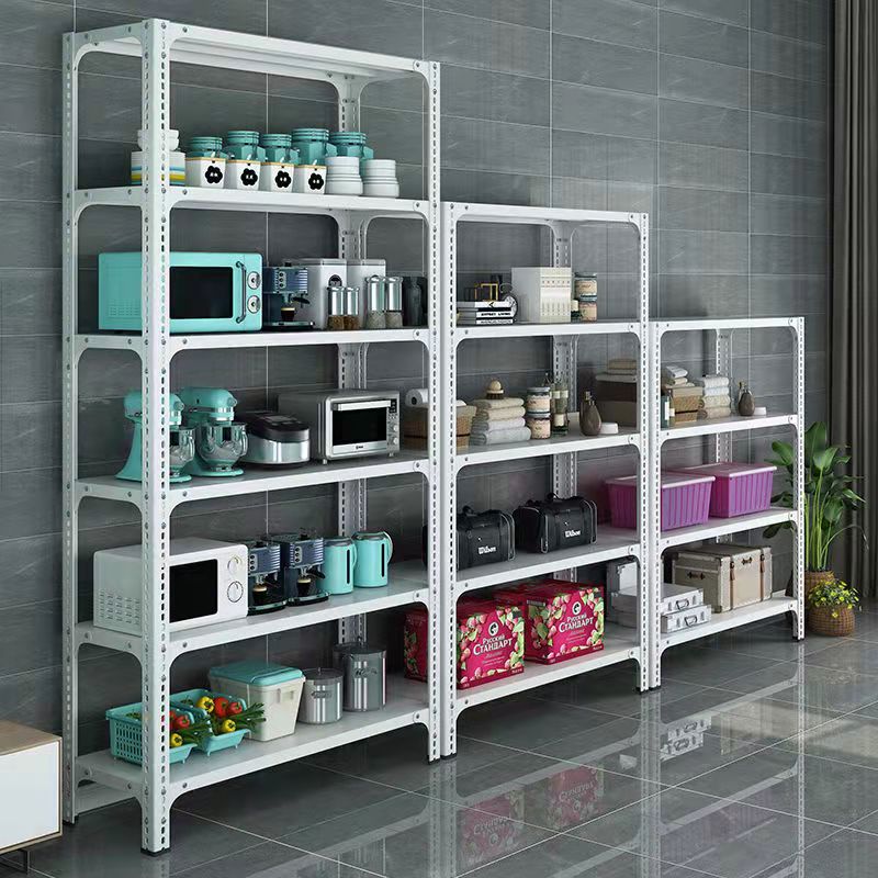 货架置物架落地多层仓库家用仓储角钢收纳铁架子超市展示架储物架