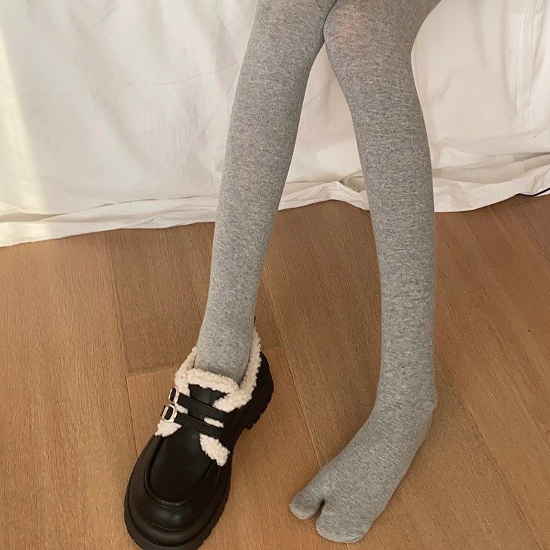 分趾连裤袜秋冬百搭基础款小众显瘦二指灰色打底裤猪蹄分趾袜女,女士内衣/男士内衣/家居服,连裤袜/打底袜,淘宝优惠券,粉丝福利购,淘宝优惠卷