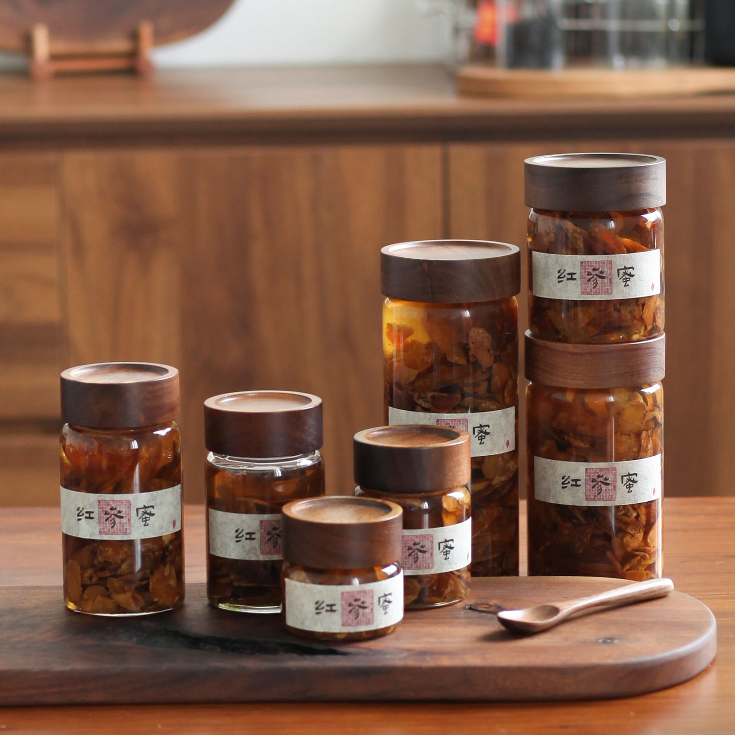 食品级蜂蜜密封罐泡蜜玻璃罐