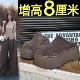 一脚蹬百搭博肯鞋 8cm厚底增高勃肯包头半拖鞋 外穿女2025秋冬新款