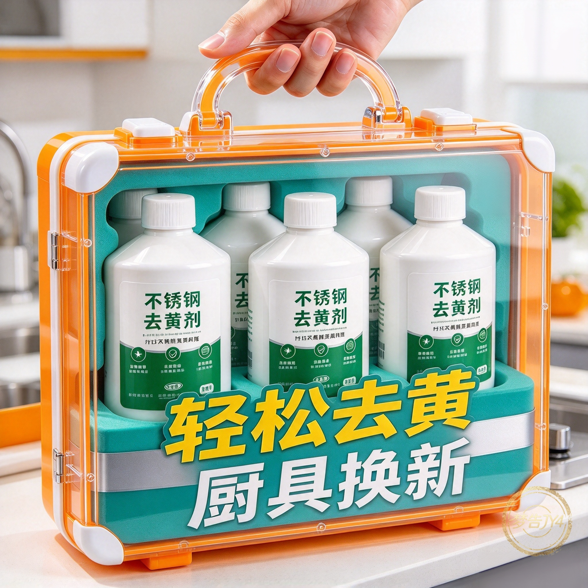 不锈钢锅具去黄除锈除垢剂