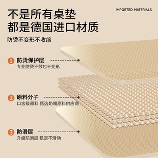 餐桌垫pvc防水防油防烫免洗桌布透明水晶板软玻璃桌面茶几保护垫