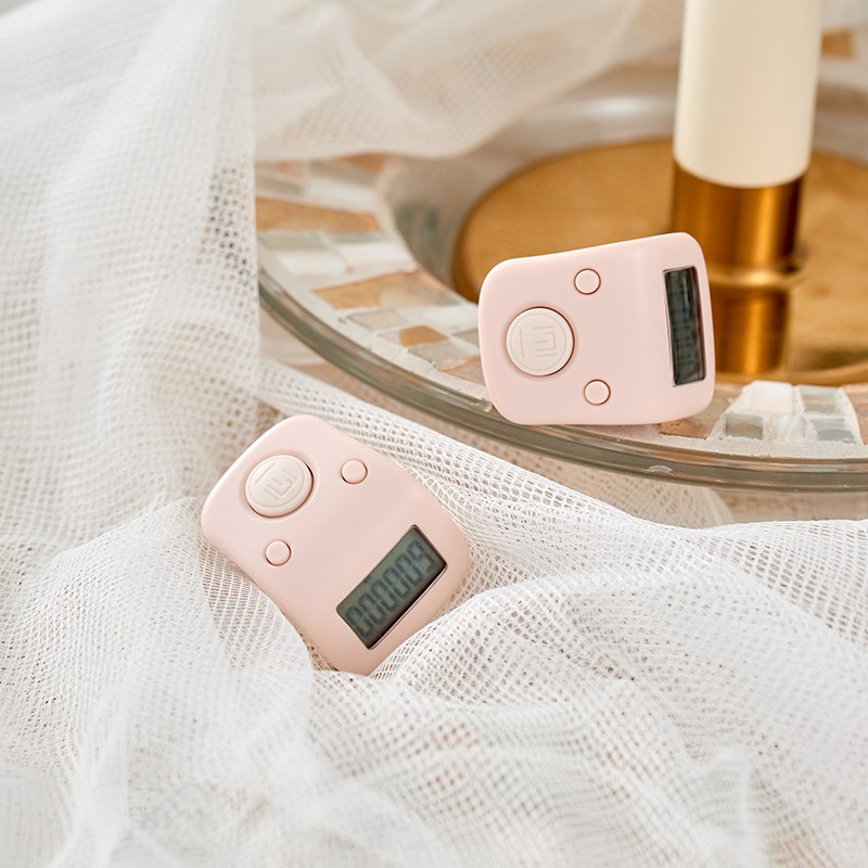 一心计数器新款电子数显记数器手指戒指手动藏式计数工具