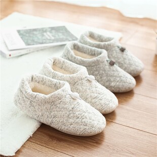 秋冬季棉拖鞋女保暖全包跟家居老年人拖鞋厚底防滑产后室内月子鞋