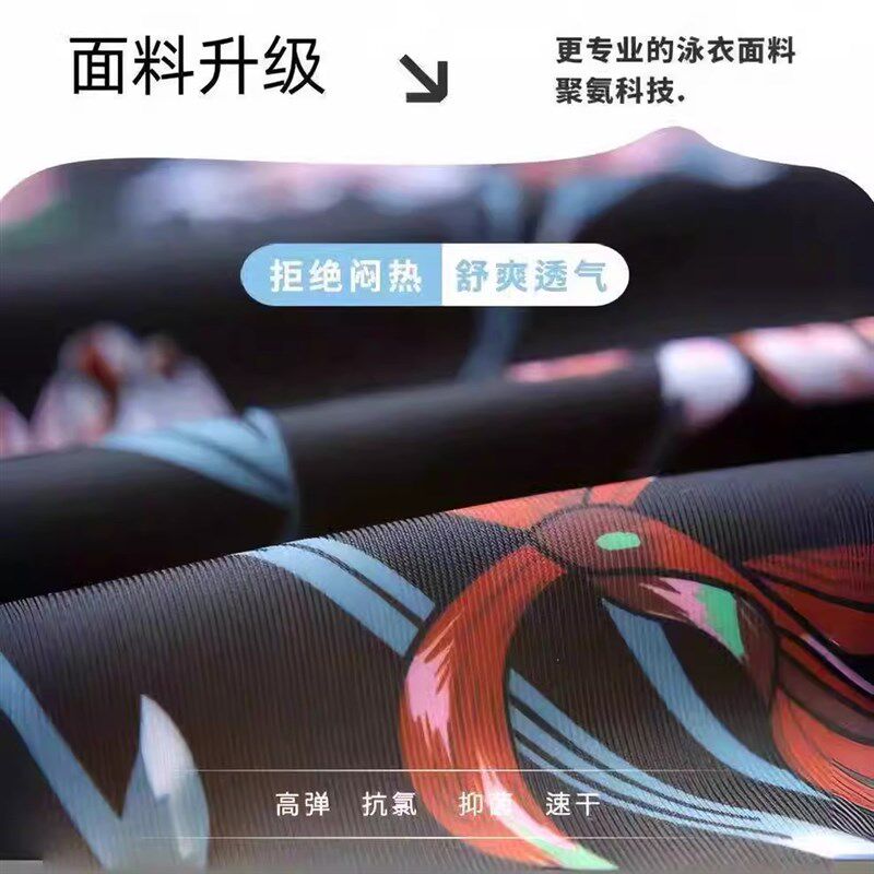 妈妈泳衣中老年女保守分体两件套2025新款遮肚显瘦大码泡温泉泳装