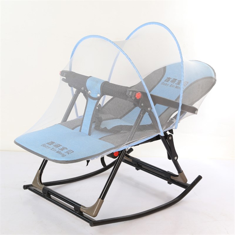 哄睡神器萝卜蹲哄孩子睡觉摇摇床婴儿上下0一3岁宝宝摇摇椅斜躺椅