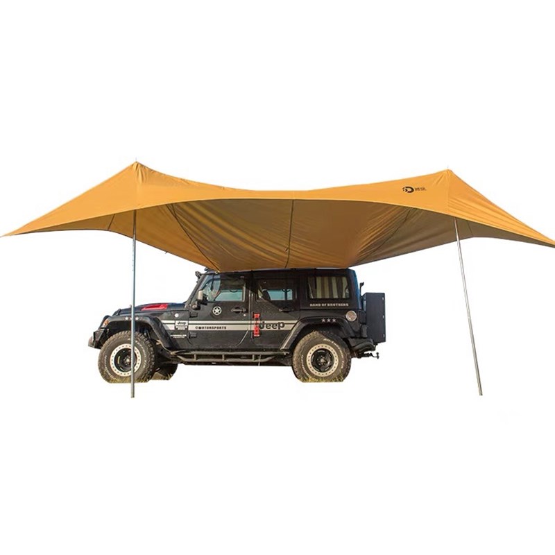 双塔天幕侧边帐 车边天幕 户外天幕 自驾游帐篷 遮阳篷防风防雨