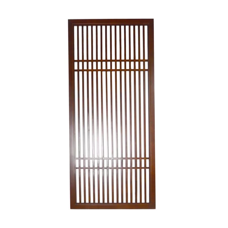 定制中式实木花格木屏风隔断木格栅隐形门窗折叠屏风仿古凉亭木屋